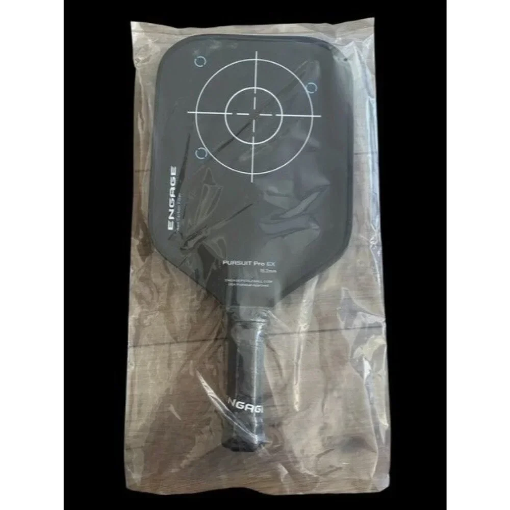 Engage Pursuit Pro EX 15.2mm Pickleball Paddle Raw Carbon Fiber Fierce Blue NEW - Picture 6 of 7
